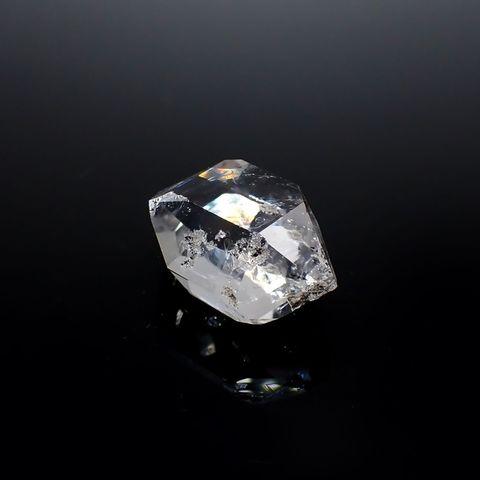 ハーキマーダイヤモンド 原石 アメリカ・ニューヨーク州産 31.85ct / 21.5x16.5mm前後 [251125125]