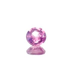 シルキーピンクサファイア 非加熱 ベトナム産 0.21ct [250330060]3.5x3.5mm前後