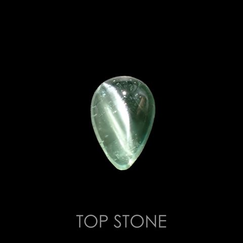 バナジウムコーネルピンキャッツアイ(宝石名コーネルピン)タンザニア産 0.61ct 識別済[221219203]7x4.8mm前後