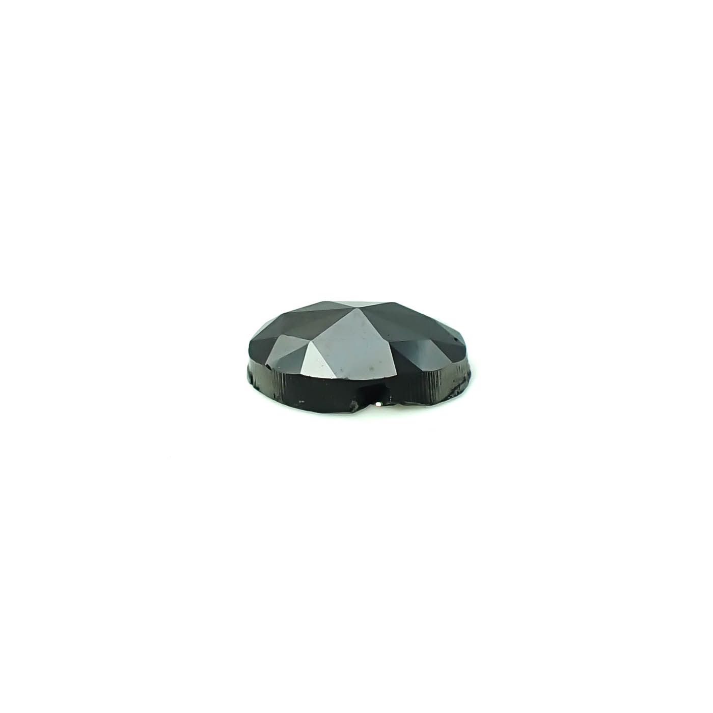 ◇ローズカット◇ブラックダイヤモンド ジンバブエ産 0.54ct / 6.3x4.1mm前後 [251131322]