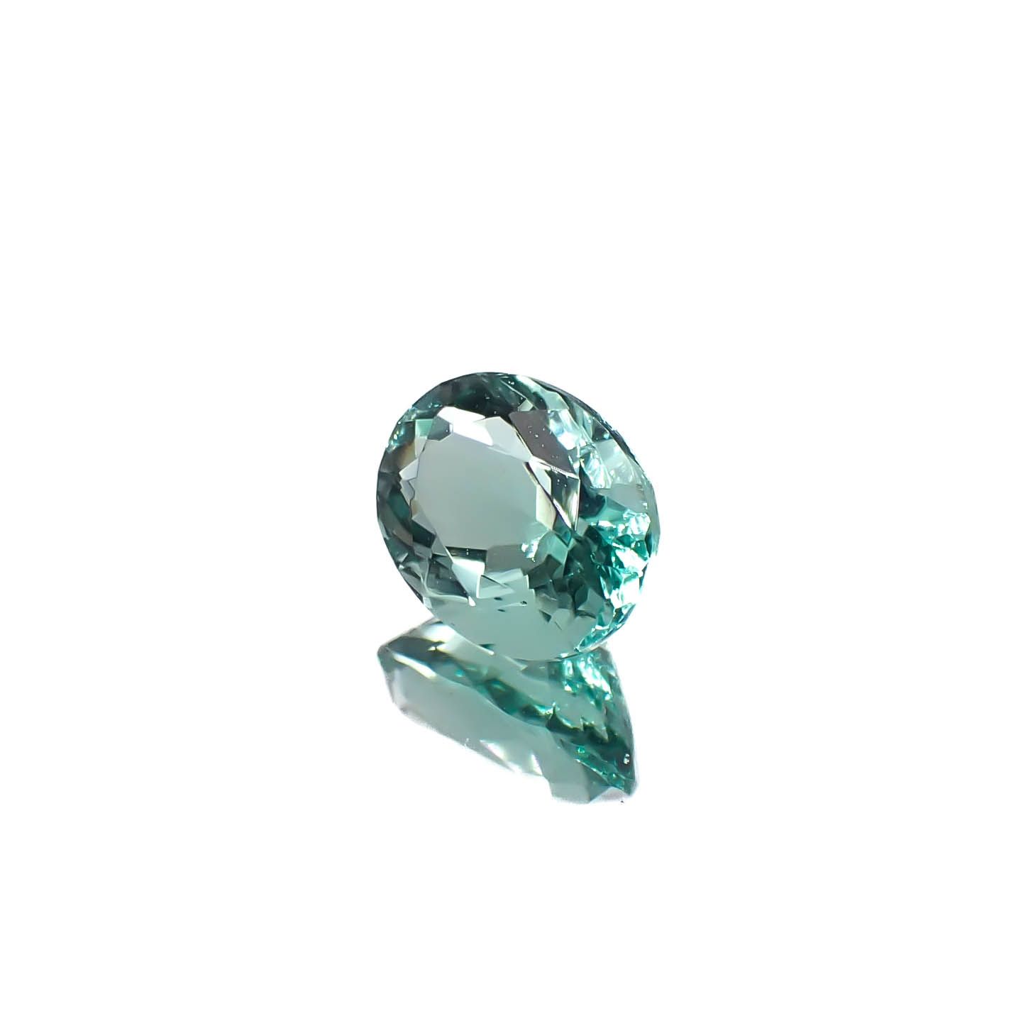 フローライト フルオレッセンス イギリス・ロジャリー鉱山産 0.95ct[240928901]6.7x5.3mm前後