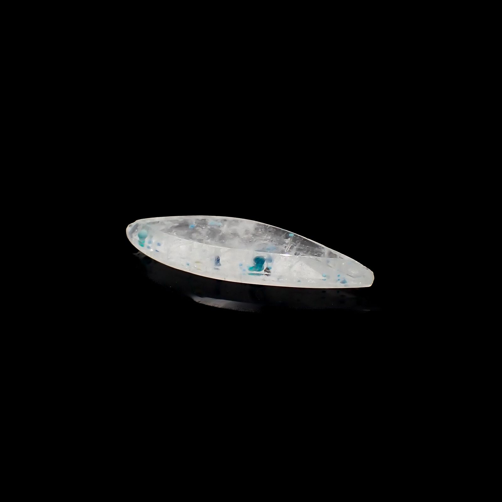 パライバクォーツ ブラジル産 6.43ct[231023603]27.3x8.8mm前後