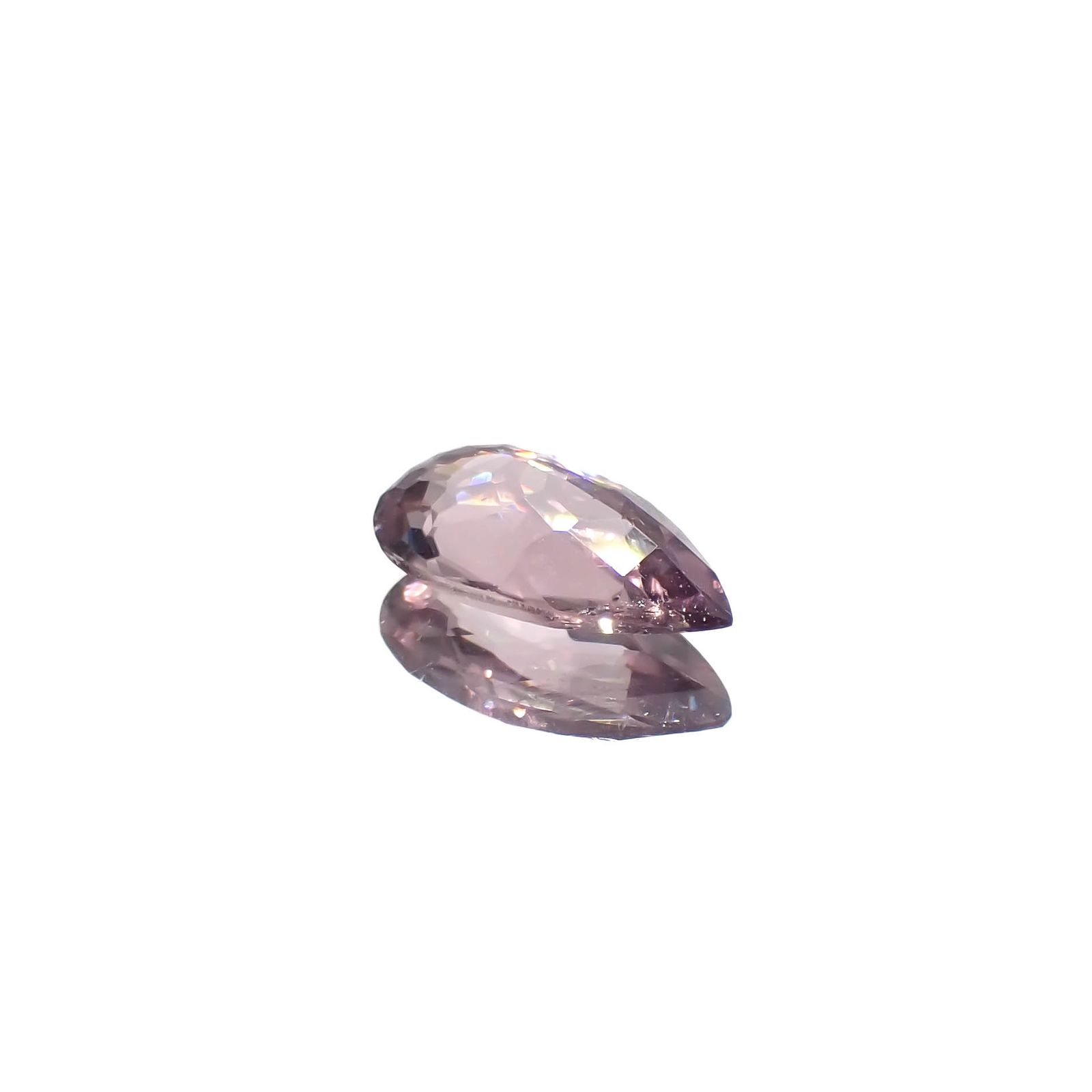 カラーシフト ピンクダイアスポア アフガニスタン産 0.67ct[240627982]8x4.2mm前後