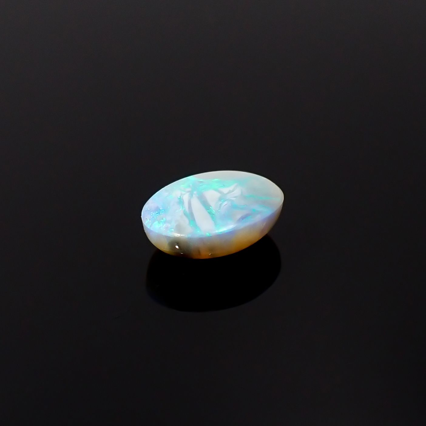 ブラックオパール オーストラリア産 0.57ct[240125280]7x5mm前後