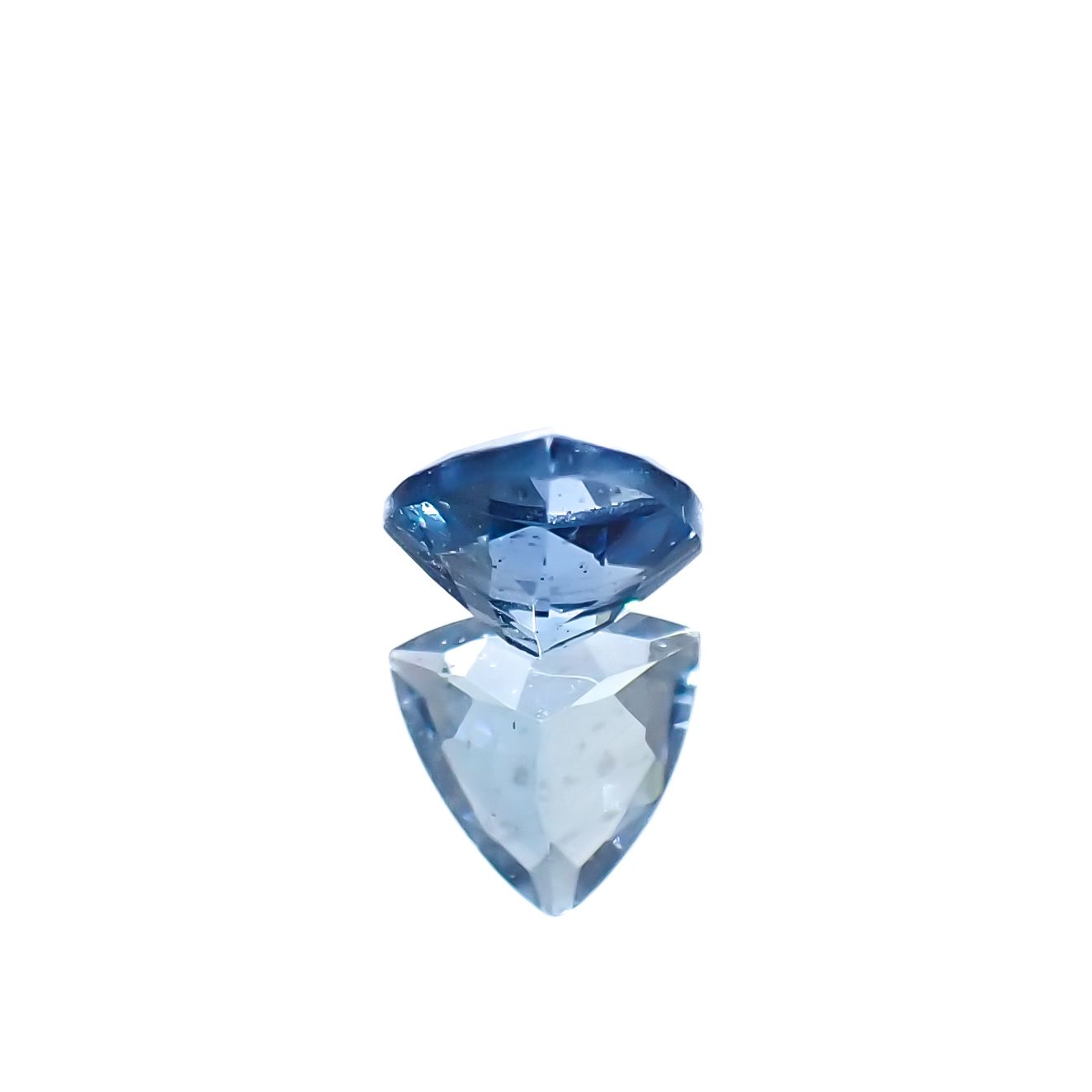 アベンチュリンアクアマリン ブラジル・ミナスジェライス州産 0.39ct[240225999]5x4.9mm前後