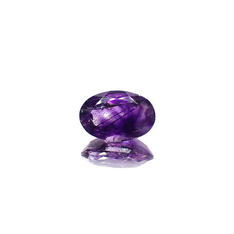 アメジストエレスチャル ナイジェリア産 3.83ct[240928870]12.7x8.4mm前後