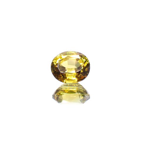 マリガーネット(宝石名グロッシュラー アンドラダイト・ガーネット)マリ共和国産 1.41ct 識別済[220115235]7x5.9mm前後