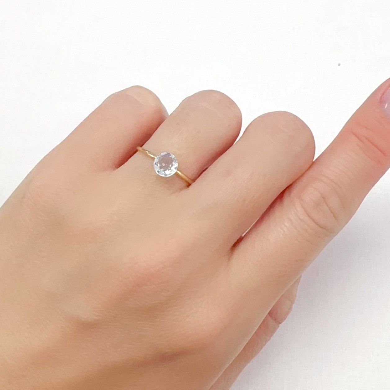 ゴッシェナイト パキスタン・ヒマラヤ産 0.61ct [240527446]6x6mm前後