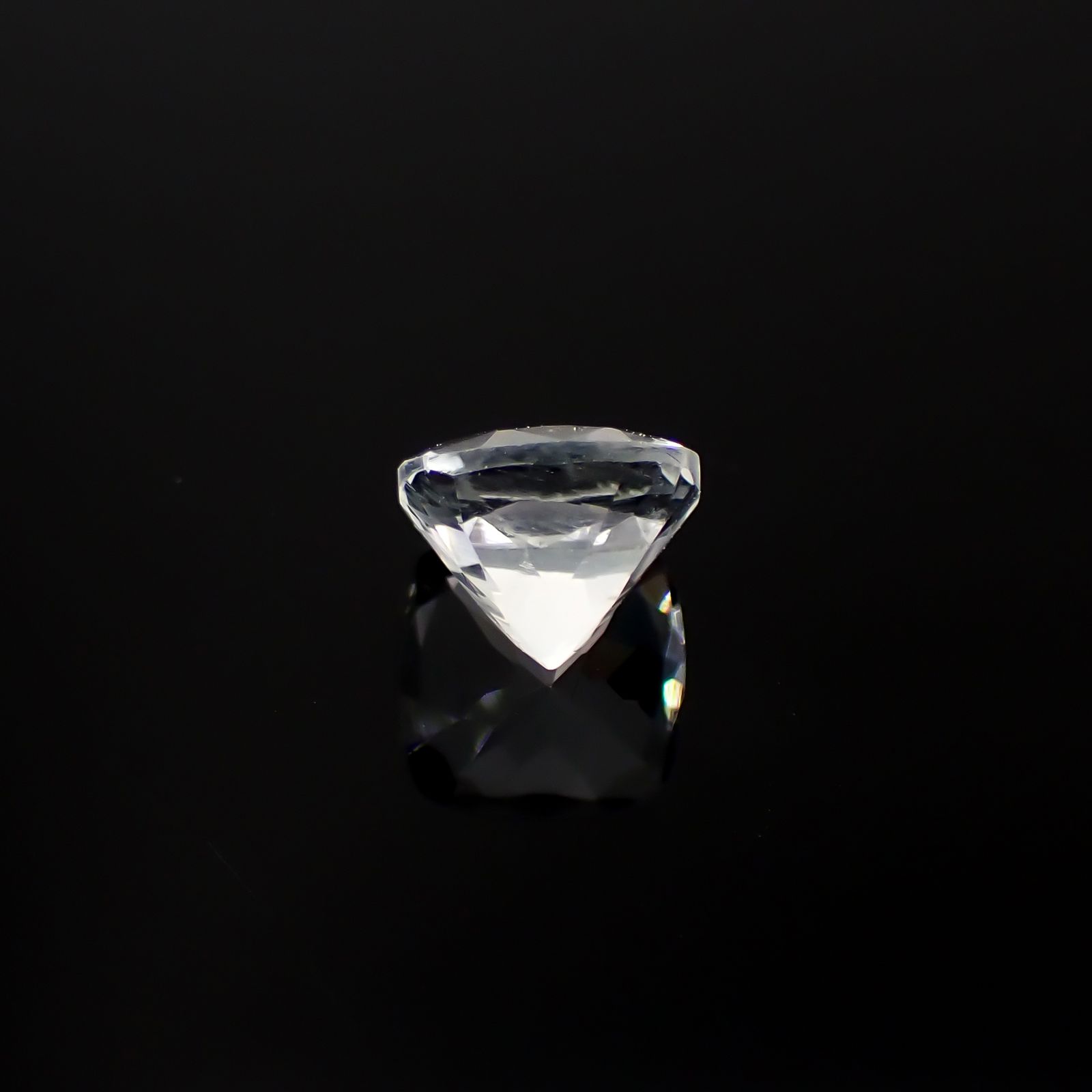 ゴッシェナイト パキスタン・ヒマラヤ産 1.36ct[240527459]7.2x7.1mm前後