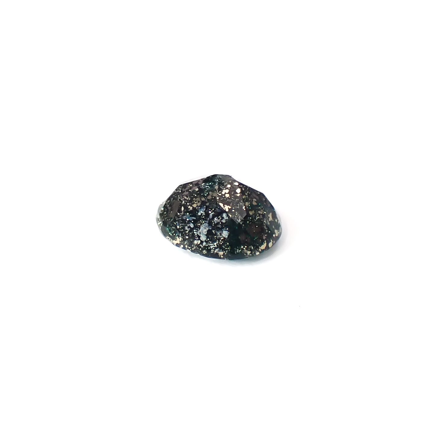 パイライトインエメラルド コロンビア産 0.48ct / 5.3x4.4mm前後 [260532122]