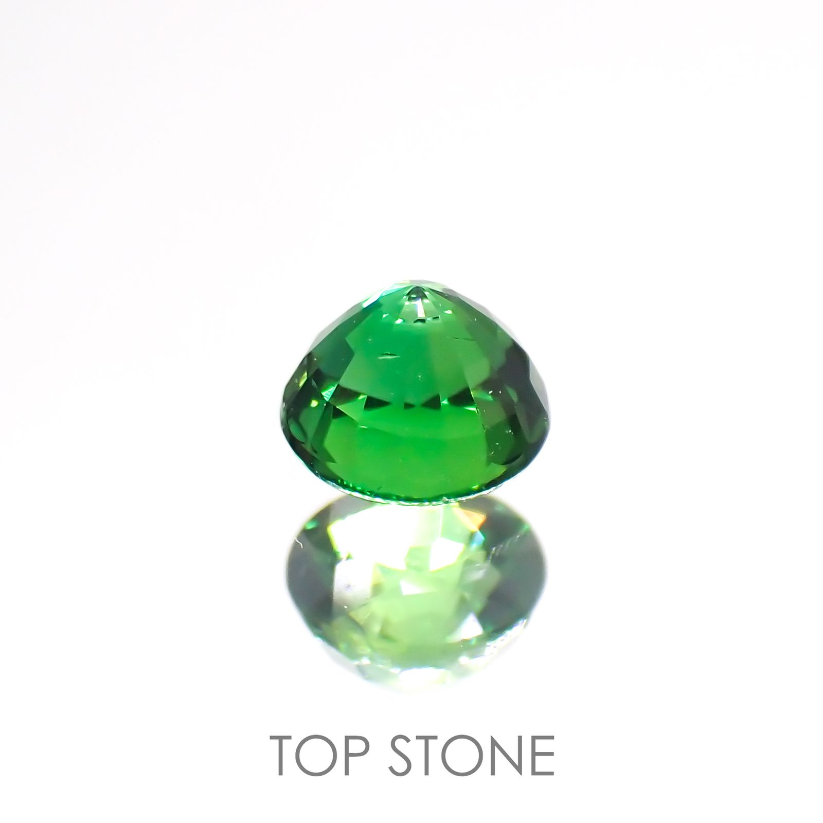 クロムトルマリン タンザニア産 0.25ct[220114160]3.7x3.7mm前後