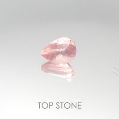 ディープローズクォーツ モザンビーク産 ルース 0.57ct[20095375]6.6×4.7mm前後