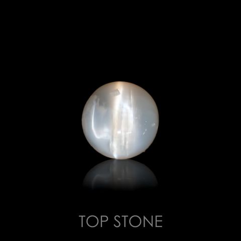 オパールキャッツアイ ブラジル・バイーア州産 1.97ct[220917859]8.2x8.1mm前後