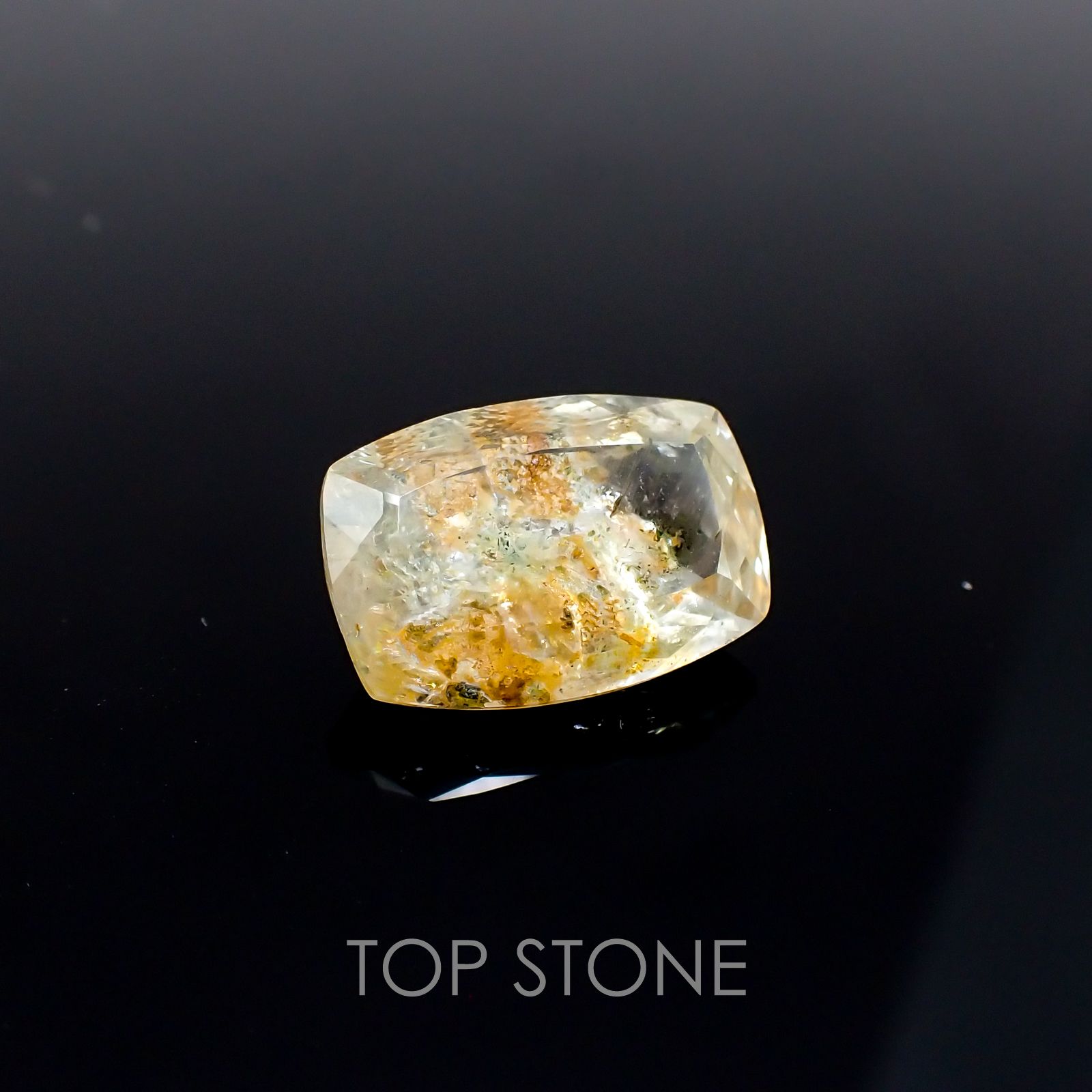 オーロラアクアマリン ブラジル産 ルース 5.97ct[210310191]14.4×9.7mm前後