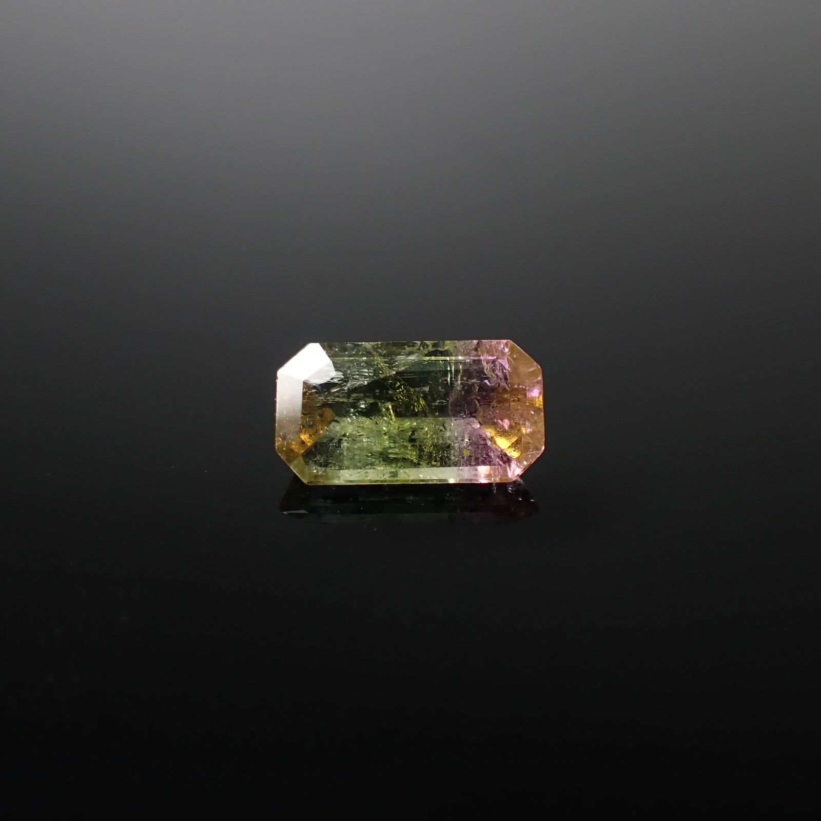 バイカラートルマリン アフガニスタン産 1.25ct[240929142]9x5mm前後