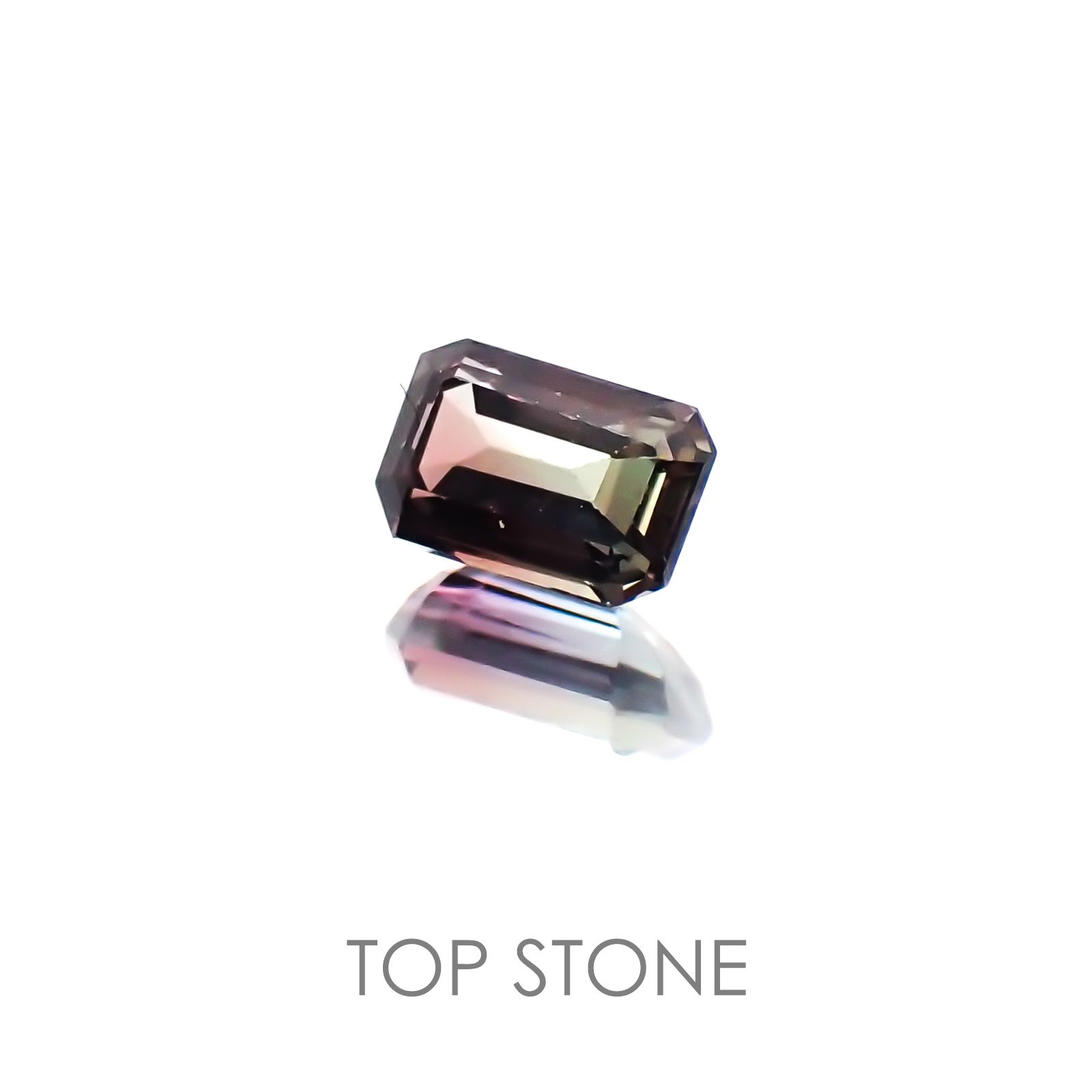 バイカラーサファイア(宝石名バイカラー・サファイア) タンザニア産 0.25ct 識別済[20128468]4×2.6mm前後