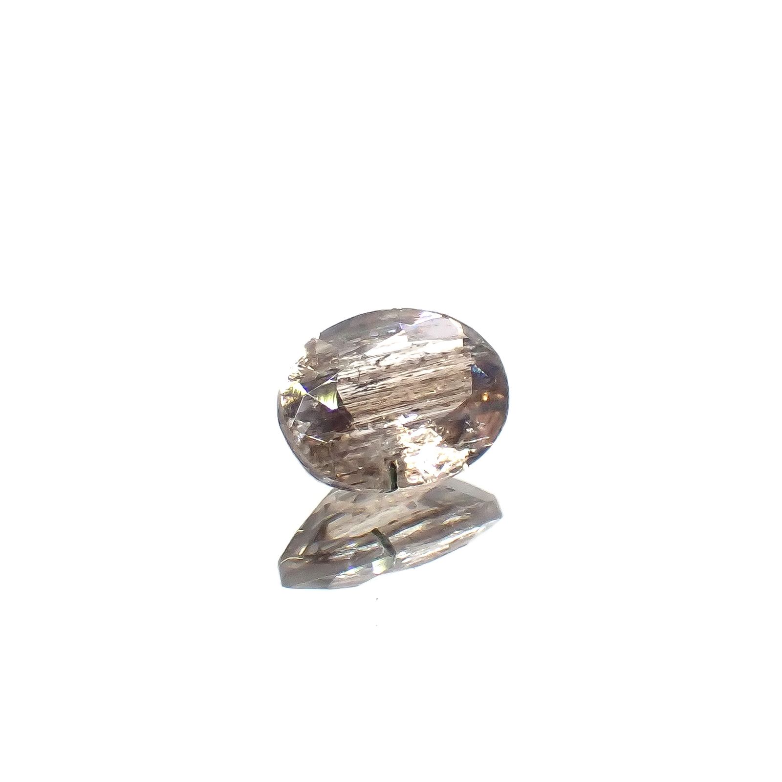 レインボースキャポライト ブラジル産 1.01ct[240326872]7.8x6mm前後