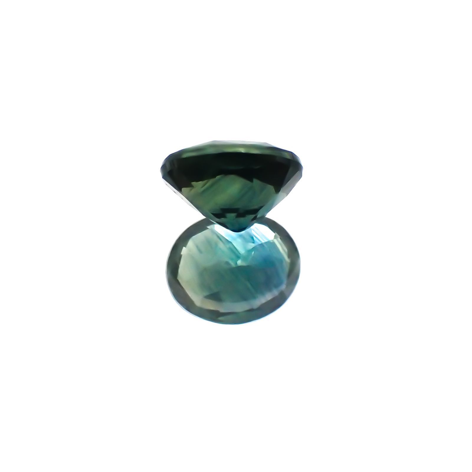 サファイア(宝石名サファイア)ケニア産 0.56ct 識別済[231124236]5.3x4.2mm前後