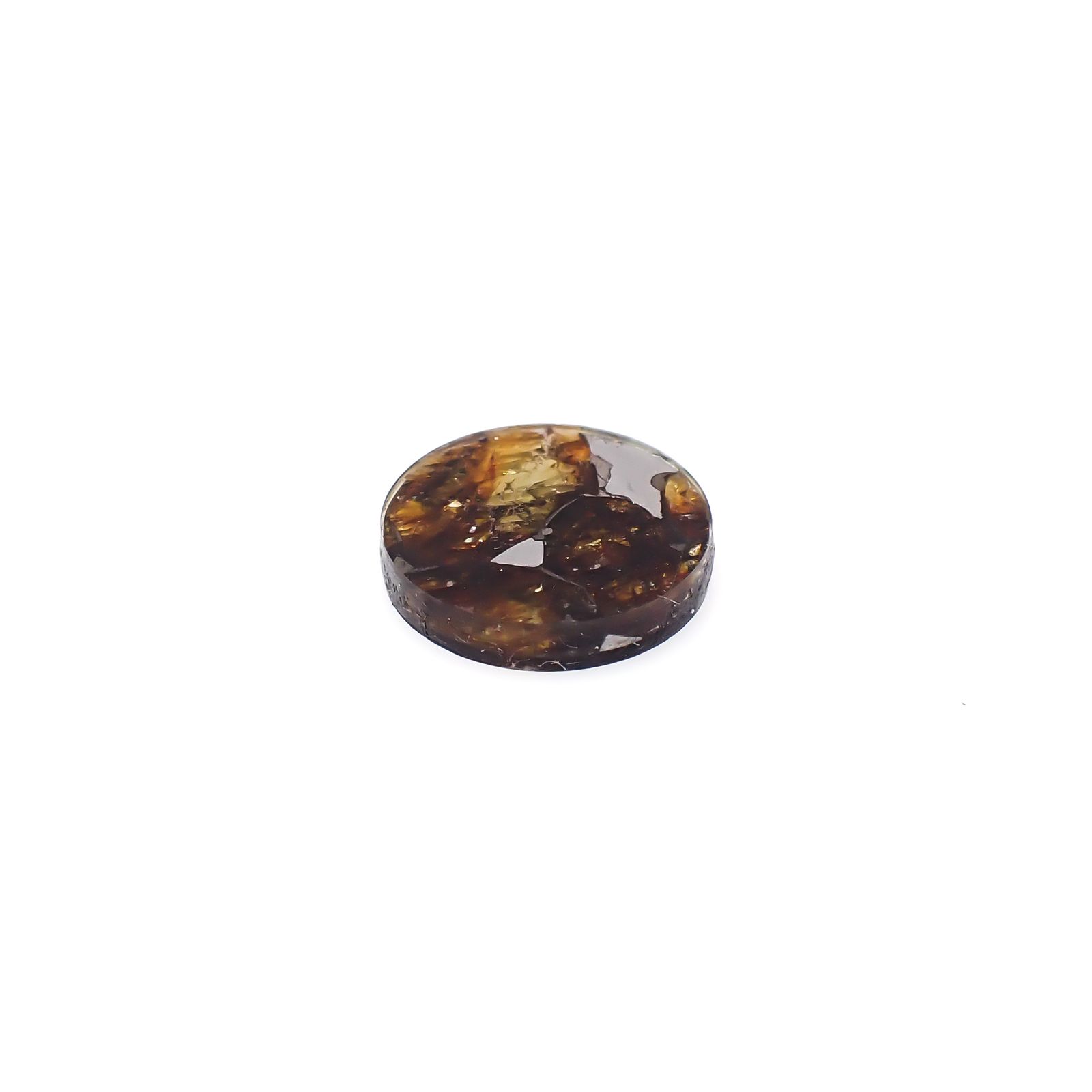 パラサイト隕石Sericho トリプレット 発見地:ケニア 3.74ct[240527652]12.1x12.1mm前後