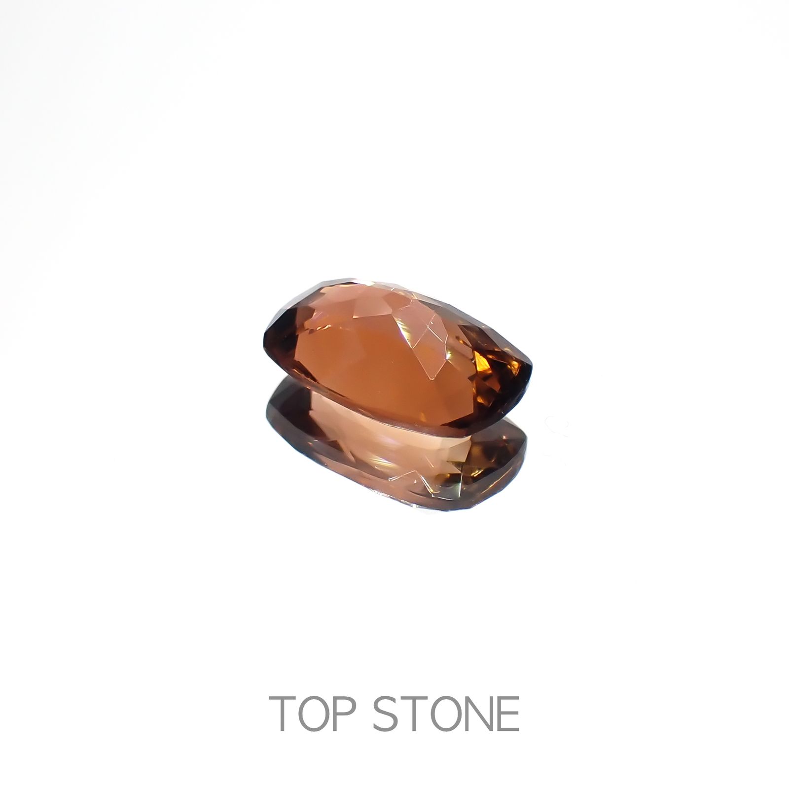 オレンジトルマリン(宝石名トルマリン)コンゴ民主共和国産 1.63ct 識別済[230320850]9.3x6mm前後