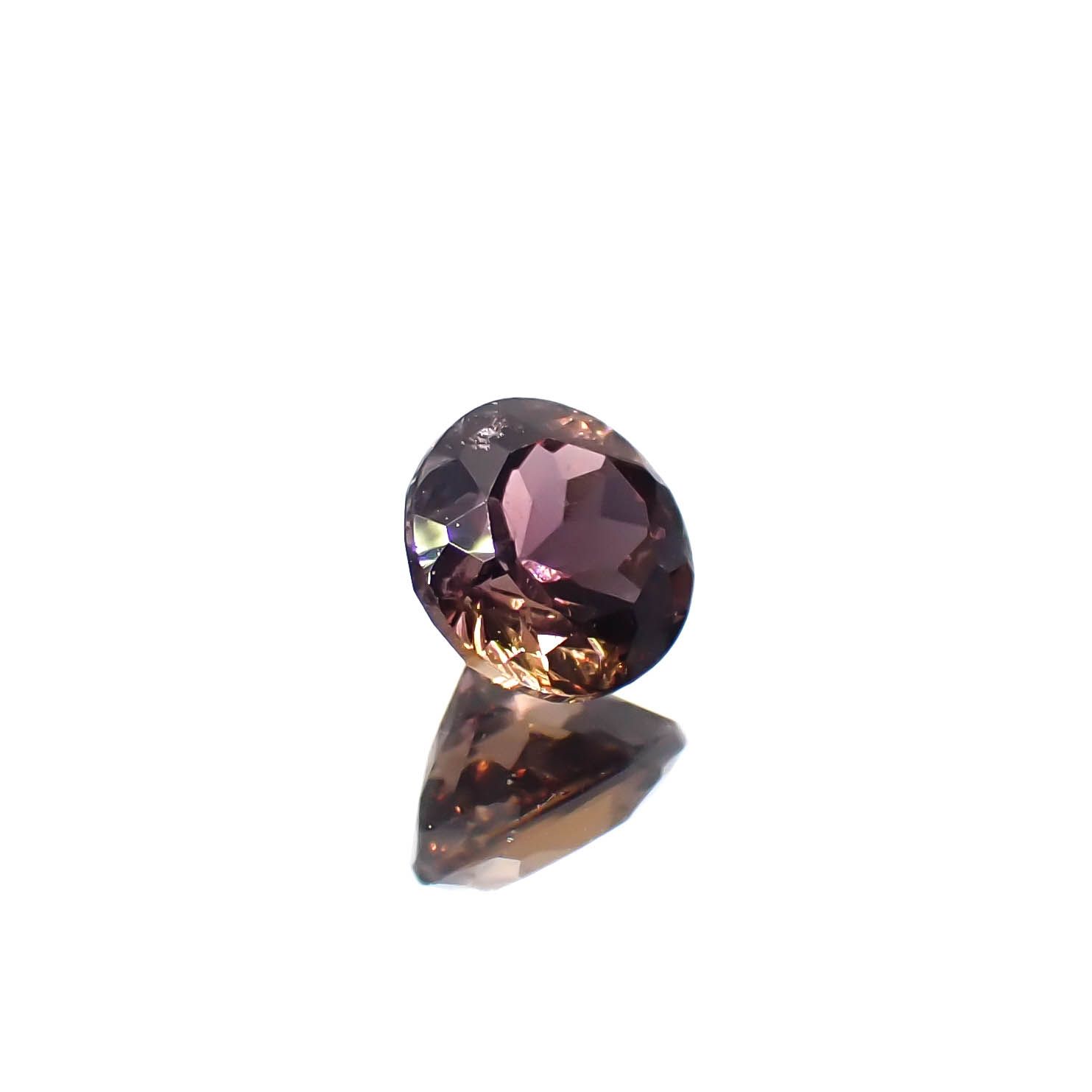 アキシナイト パキスタン産 0.48ct[240628363]4.7x4.7mm前後