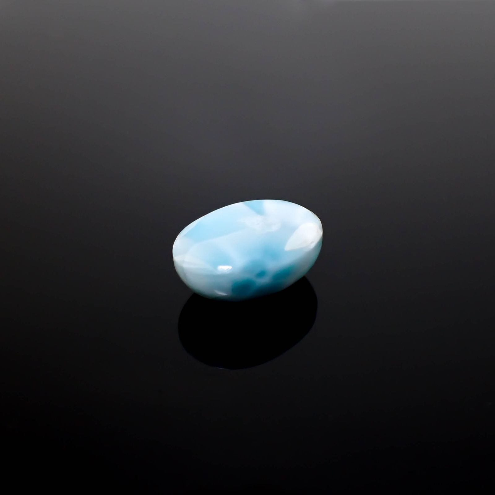 ラリマー ドミニカ共和国産 21.22ct [250630543]20x14.8mm前後