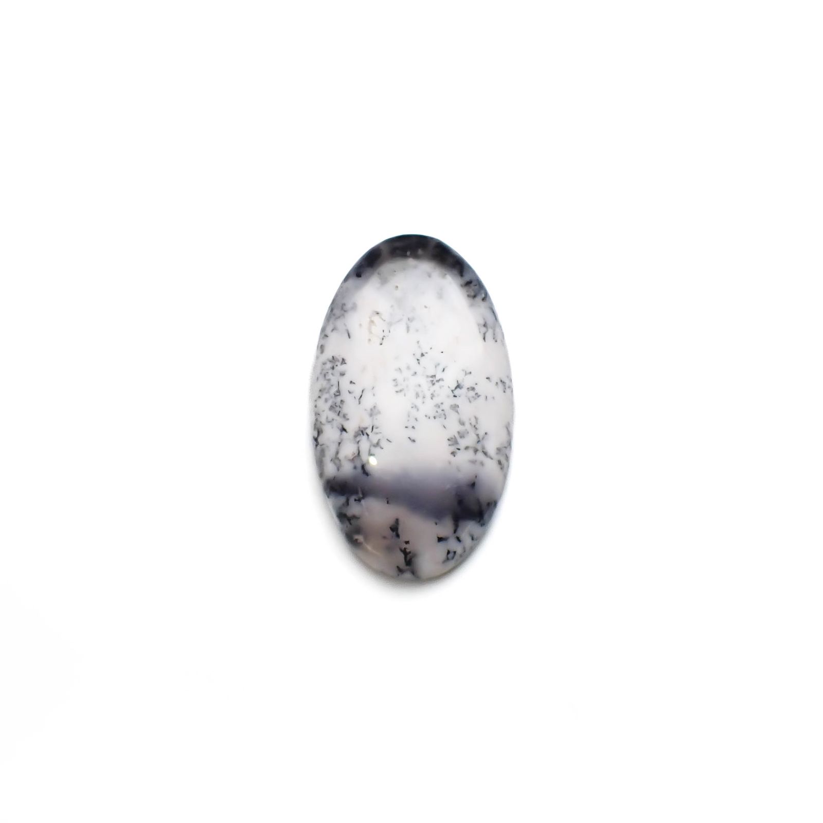 デンドリチックオパール ブラジル産 36.35ct[230722774]37.4x21.8mm前後
