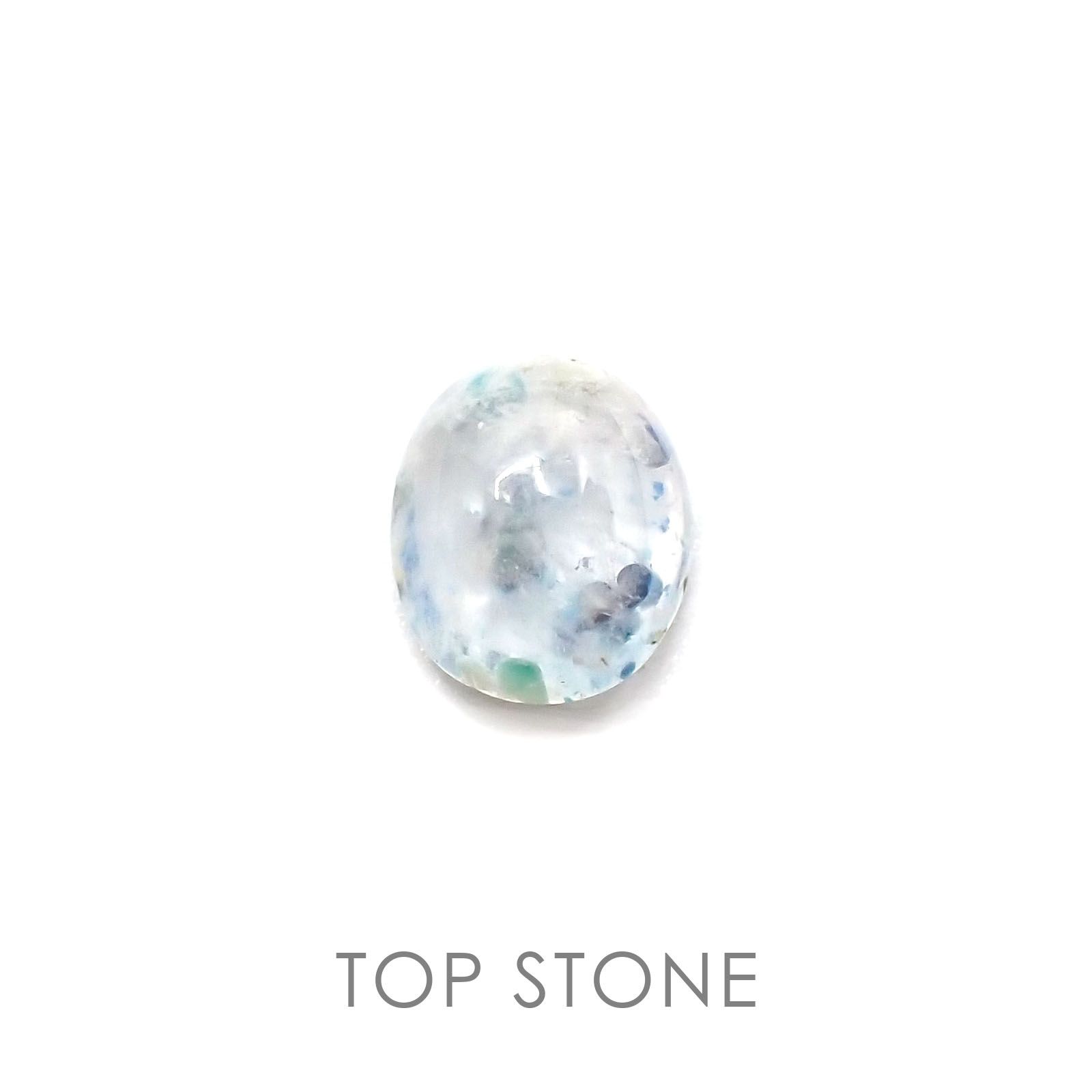 パライバクォーツ ブラジル産 ルース 2.15ct[20106763]9.1×7.6mm前後