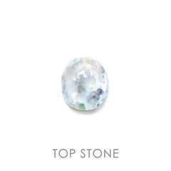 パライバクォーツ ブラジル産 ルース 2.15ct[20106763]9.1×7.6mm前後