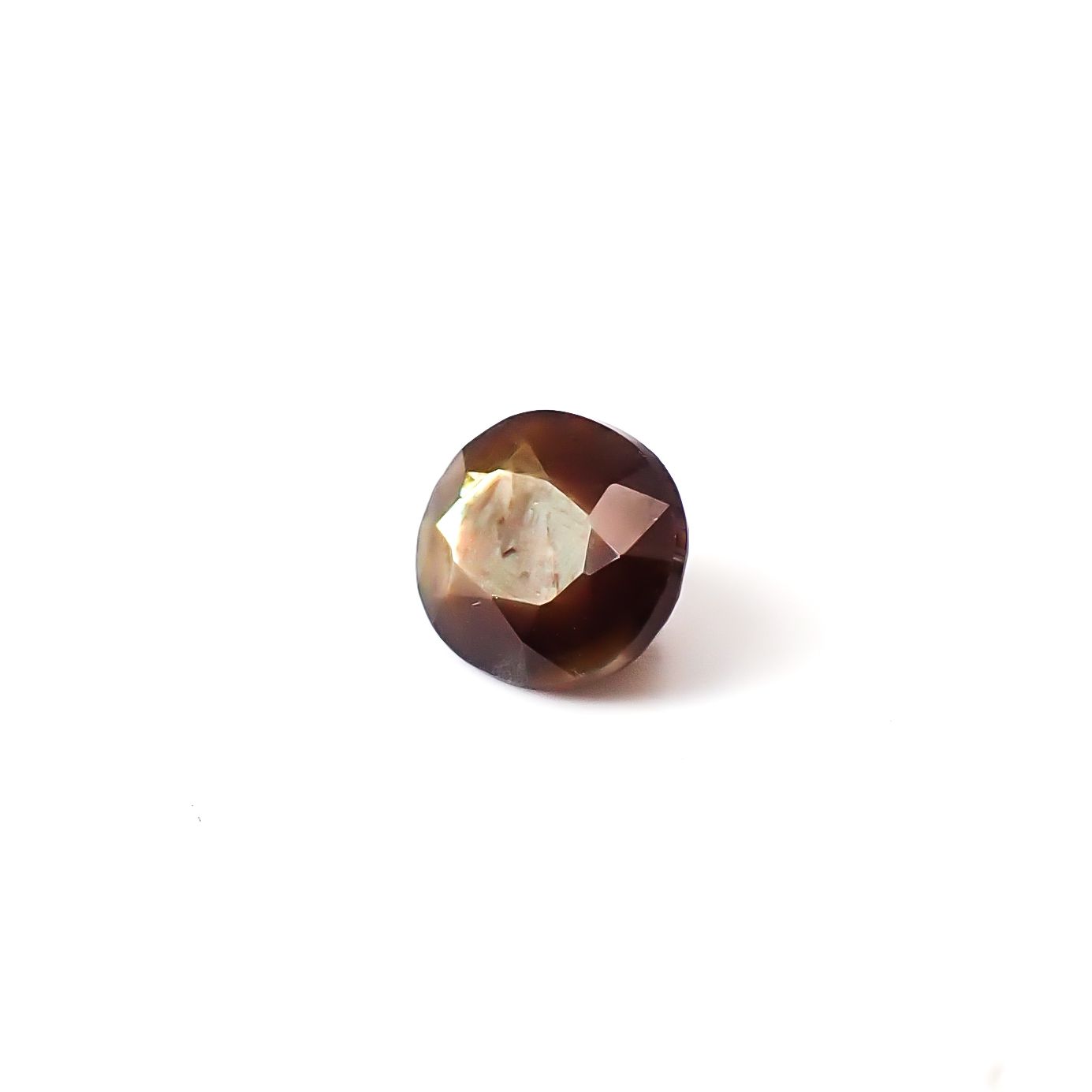 レインボーガーネット 日本・奈良県産 1.62ct / 7.4x6.3mm前後 [260432088]