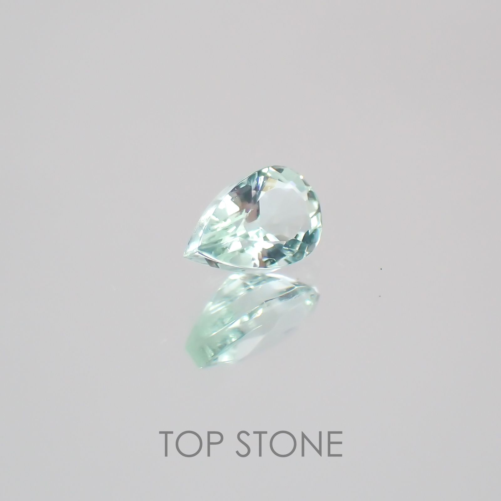ミントベリル(グリーンベリル) ブラジル産 ルース 0.2ct[21059713]4.8×3mm前後