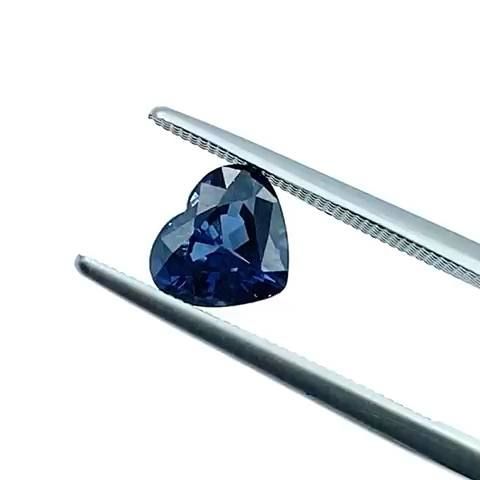 コバルトブルースピネル スリランカ産 1.48ct 日独鑑付[20062927]7.5