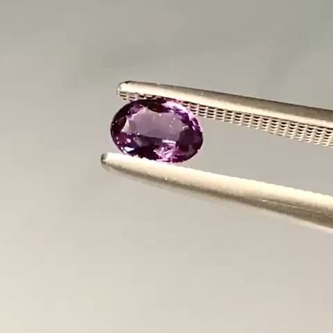 アレキサンドライト ブラジル産 ルース 0.36ct[20052703]5.2×3.6