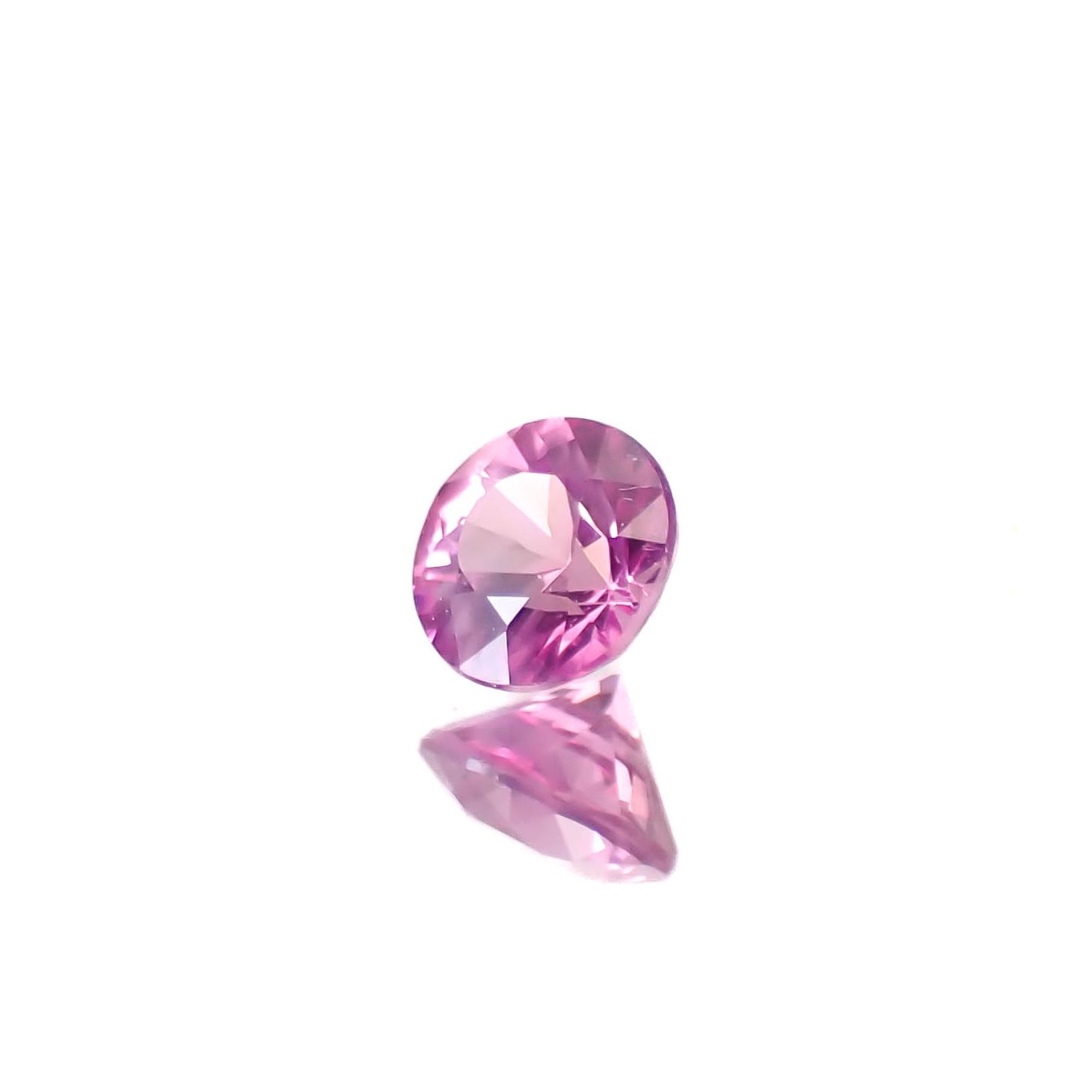 シルキーピンクサファイア 非加熱 ベトナム産 0.19ct [250330059]3.3x3.3mm前後