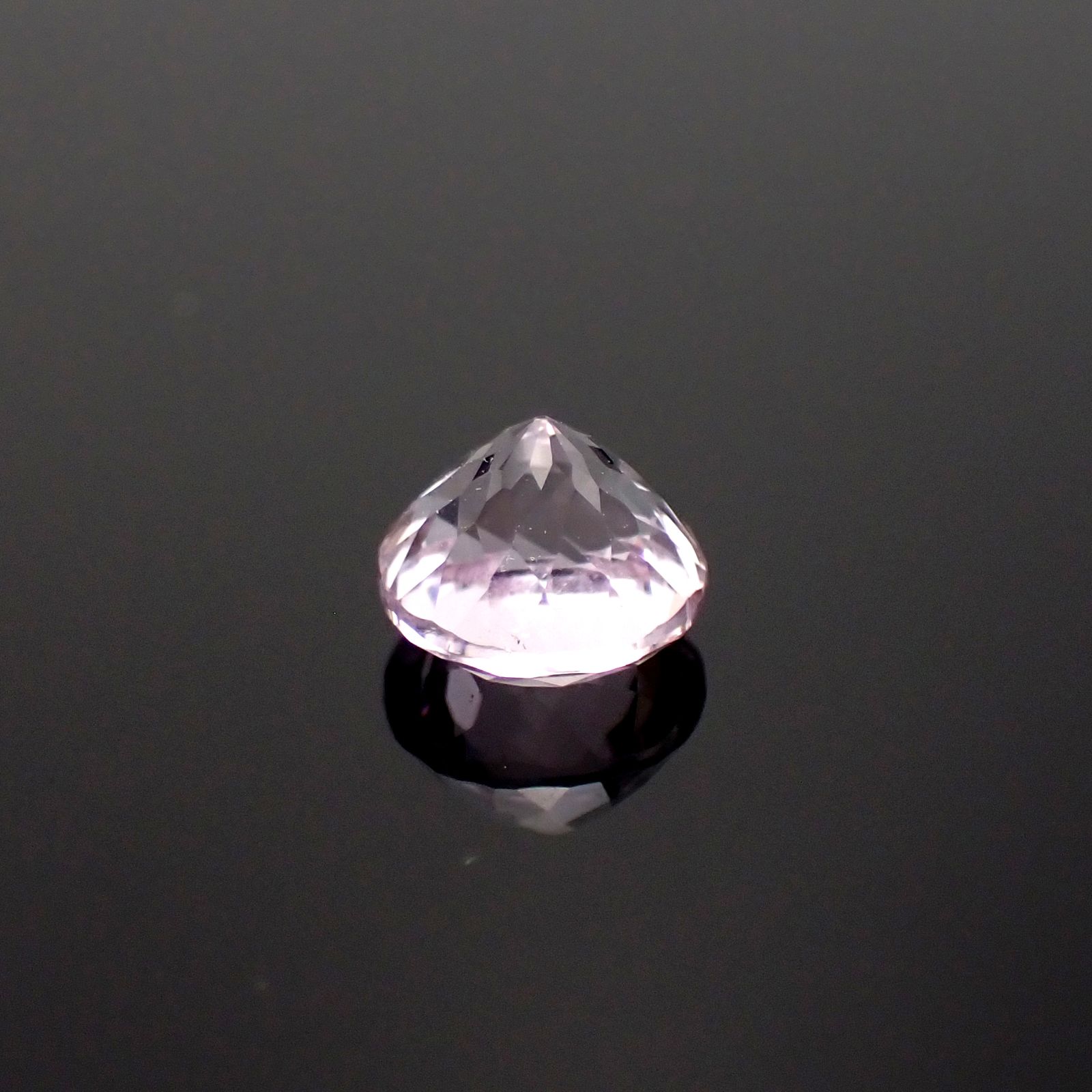 クンツァイト アフガニスタン産 1.11ct[231224772]6.1x6.1mm前後