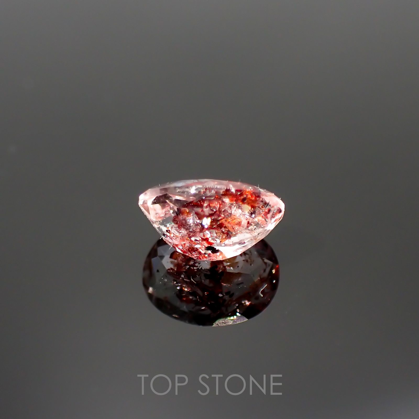 ファイヤークォーツ ナイジェリア産 1.54ct[220114742]8.7x6.5mm前後