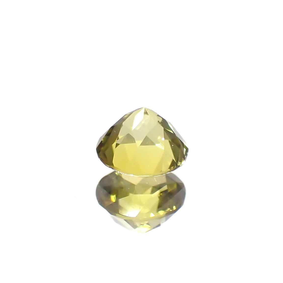 カナリートルマリン ザンビア・カナリー鉱山産 0.25ct[230823147]3.9x3.9mm前後