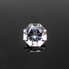 <ランダムセレクト1個販売> ◇オクタゴンカット◇ピンクアメジストSA(宝石名アメシスト/ライト・カラー) ブラジル産 0.48ct前後 識別済[20118287]5×5mm前後