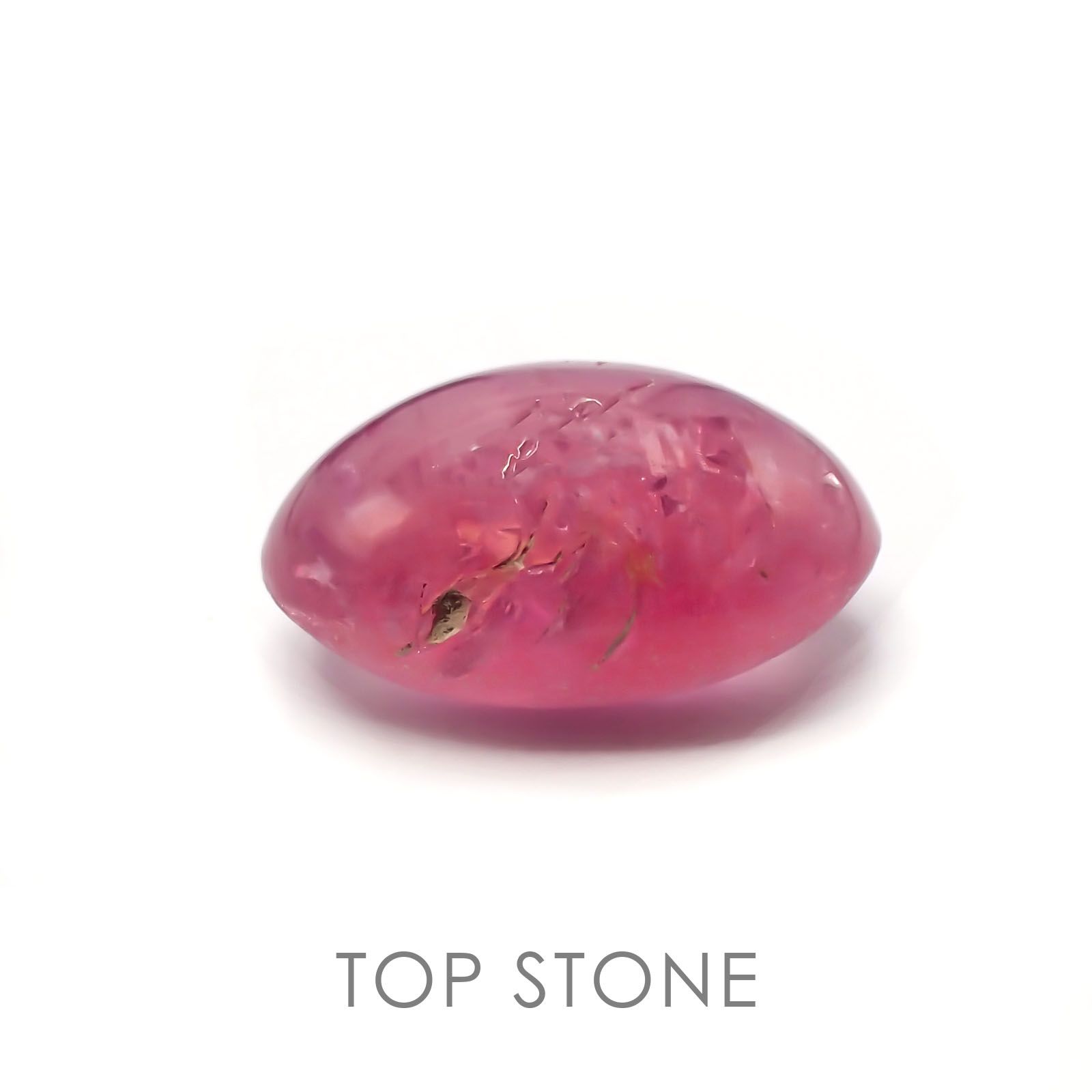 ラズベリル(ペツォッタイト) マダガスカル産 ルース 3.85ct[19111511]11.2×7.5mm前後