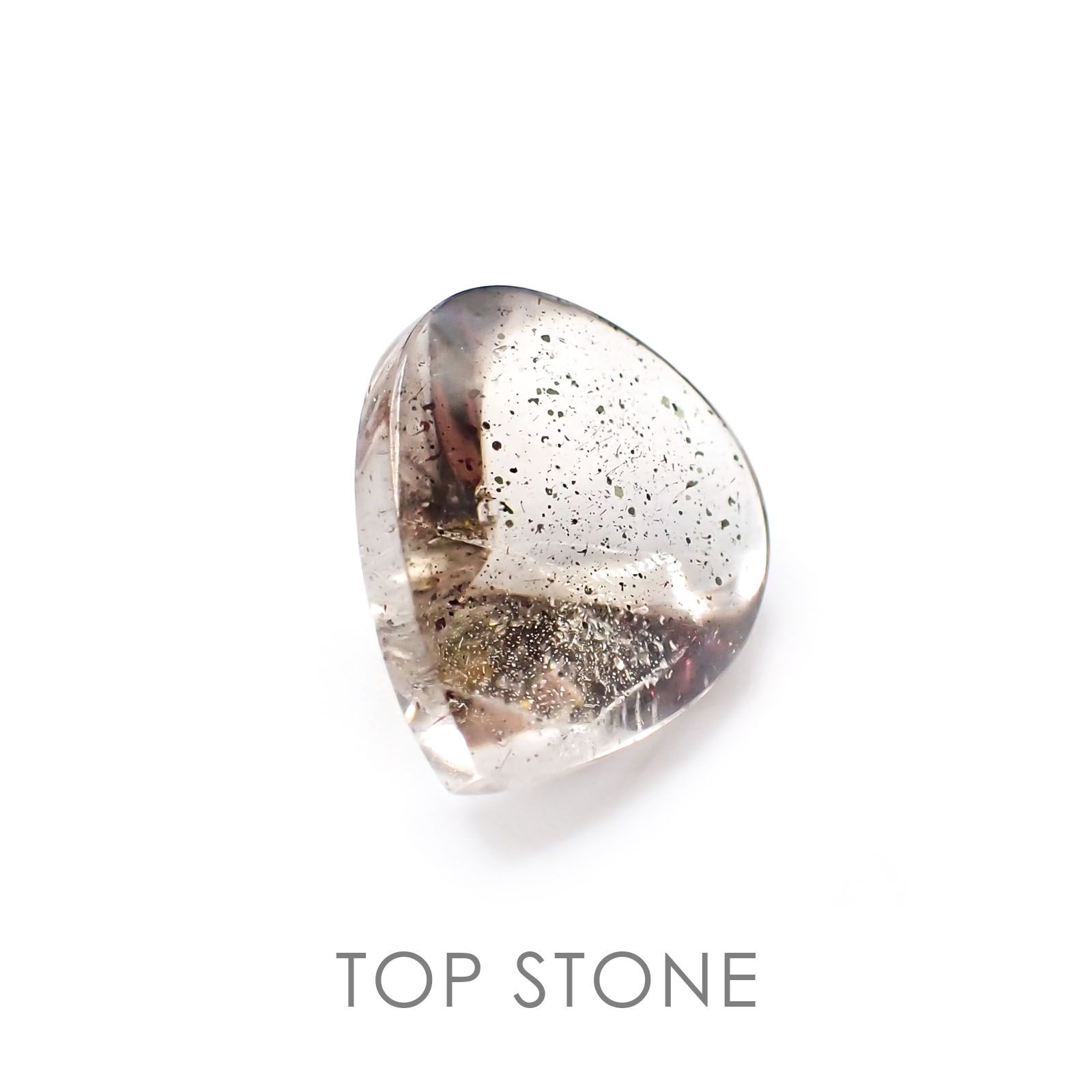 ティンカーベルクォーツ ブラジル産 ルース 9.84ct[20128637]16.1×13.3mm前後