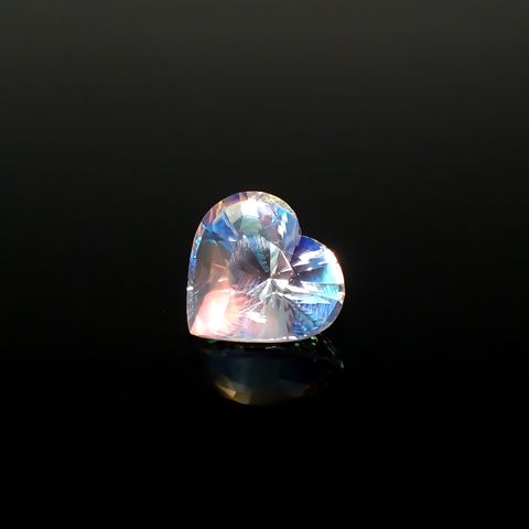 レインボームーンストーン マダガスカル産 6.21ct / 11.8x12.8mm前後 [251231542]