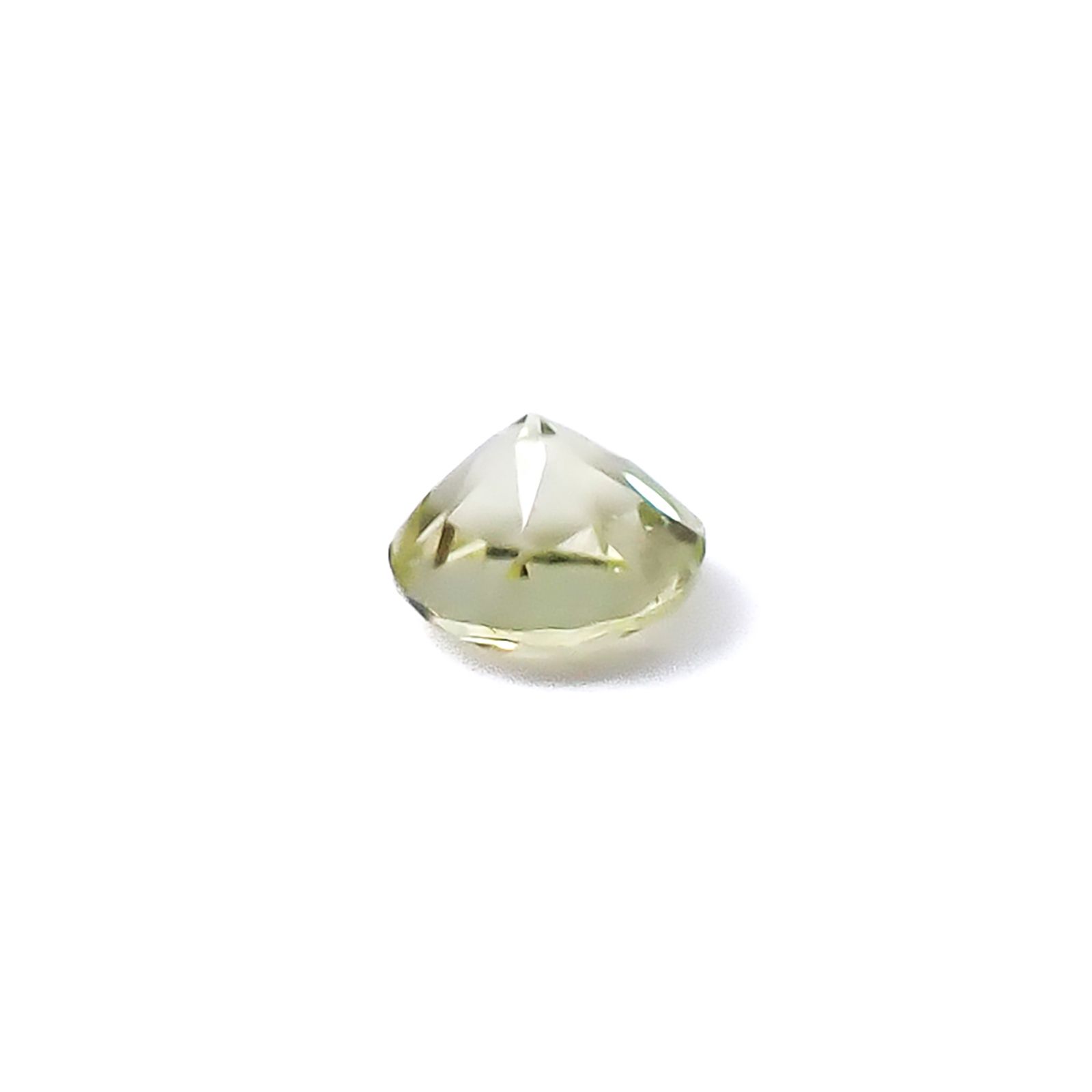パラサイティックペリドット 採取地:ロシア・セイムチャン 0.024ct / 1.7x1.7mm前後 [260632350]