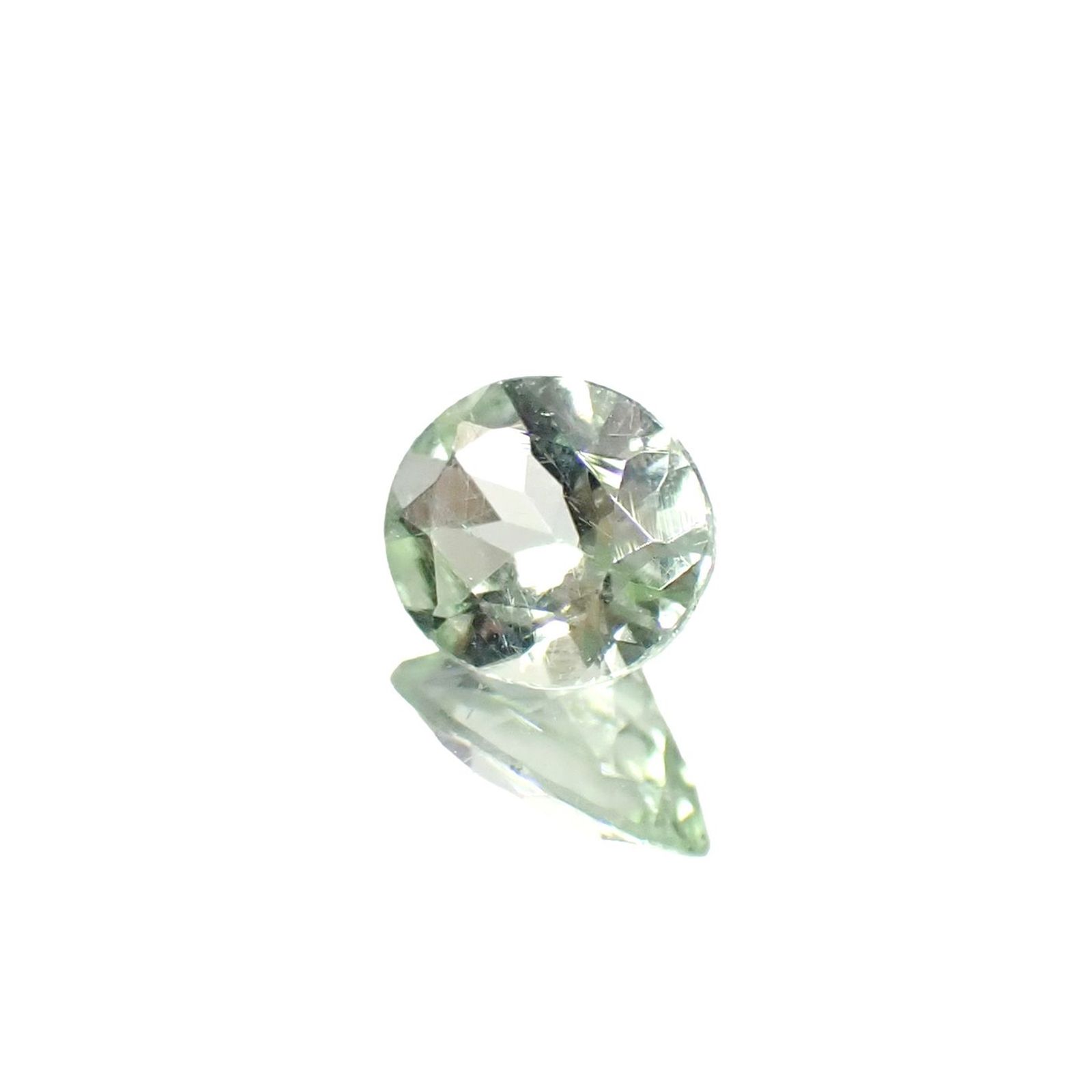 ミントペリドット パキスタン/ノルウェー産 0.33ct / 5.1x4.2mm前後 [250730642]