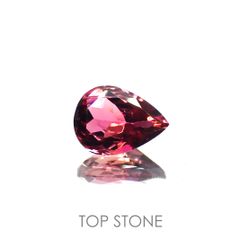 パープルトルマリン(宝石名パープル・トルマリン) ブラジル産 0.99ct 識別済[211013577]7.9×5.9mm前後
