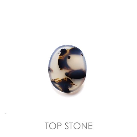 モンタナアゲート アメリカ・モンタナ州産 9.08ct[220716773]20.8x16.8mm前後