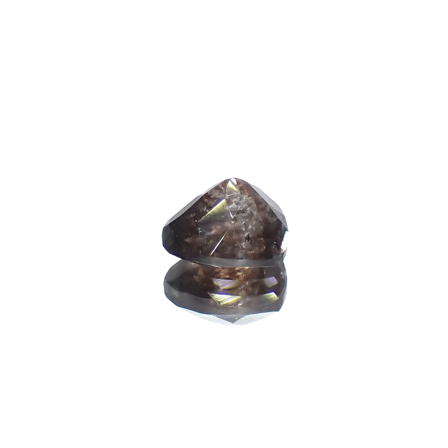 アベンチュリンアクアマリン ナイジェリア産 0.92ct[240226027]6.8x6.4mm前後