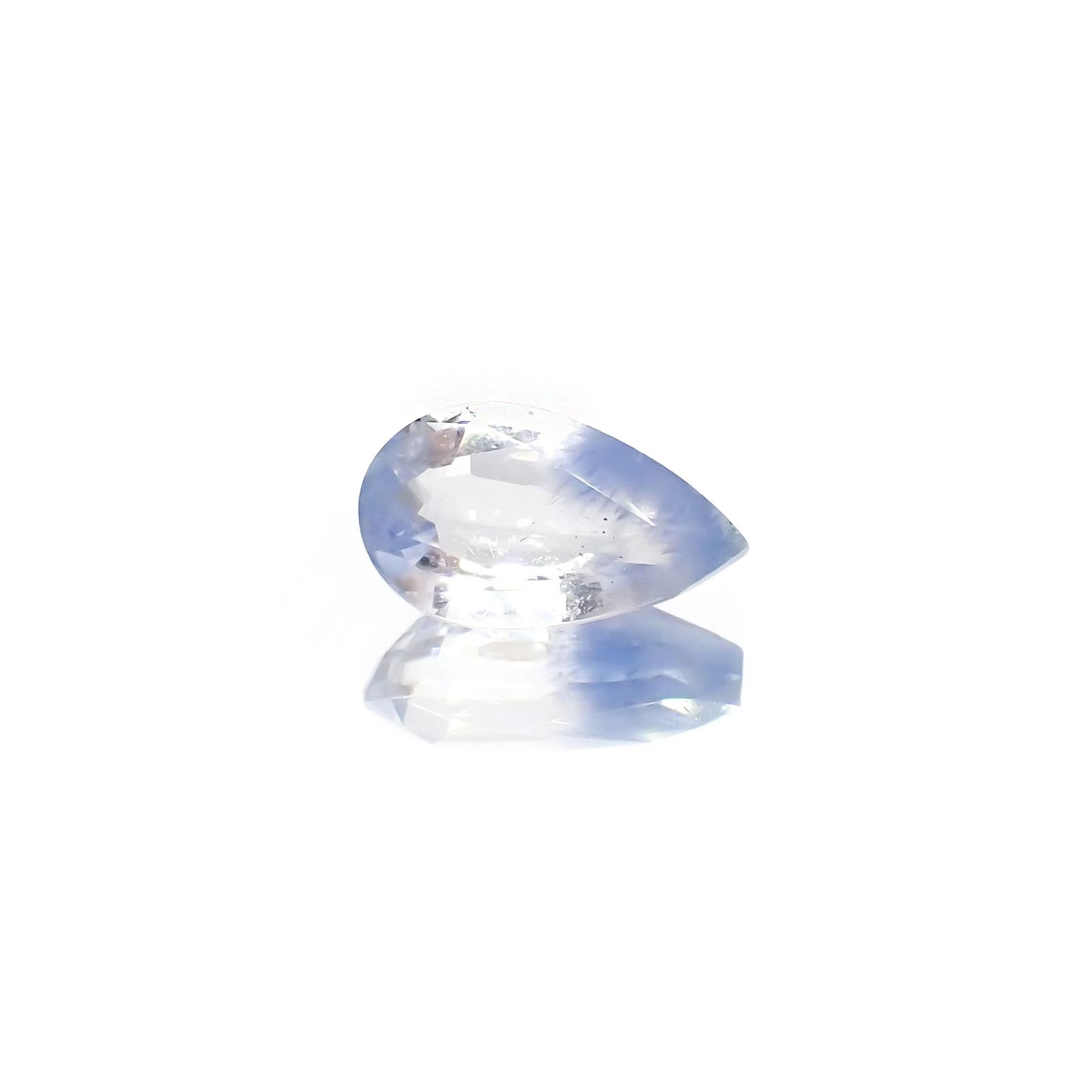 デュモルチェライトインクォーツ ブラジル産 1.50ct / 10.2x6mm前後 [231023583]