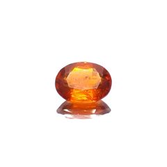 オレンジカイヤナイト ネパール産 1.87ct / 8.8x6.9mm前後 [251020598]