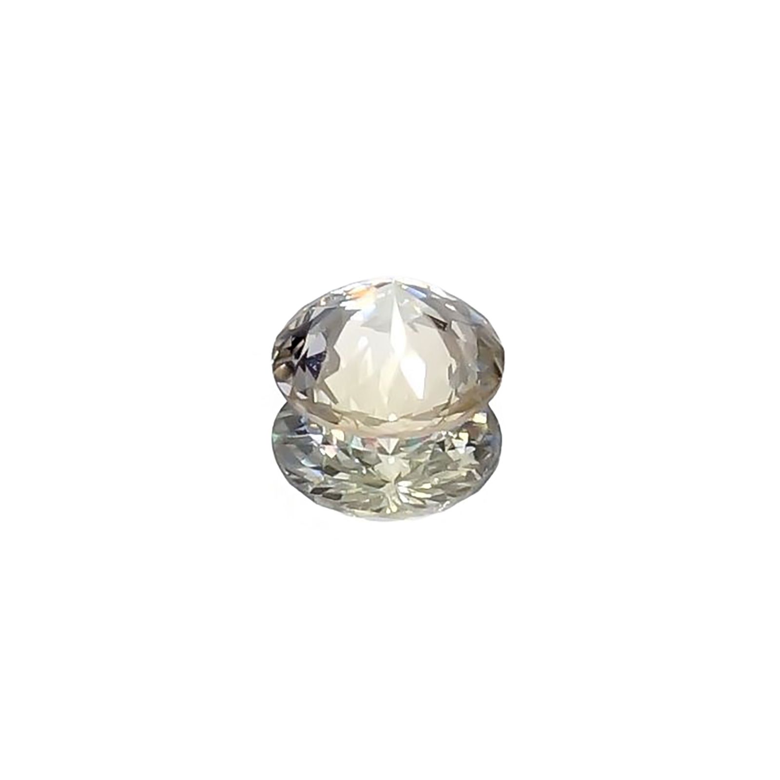 ゾイサイト 非加熱(宝石名ゾイサイト)タンザニア産 ソ付(彩珠) 0.951ct / 6.6x6.6mm前後 [221018873]