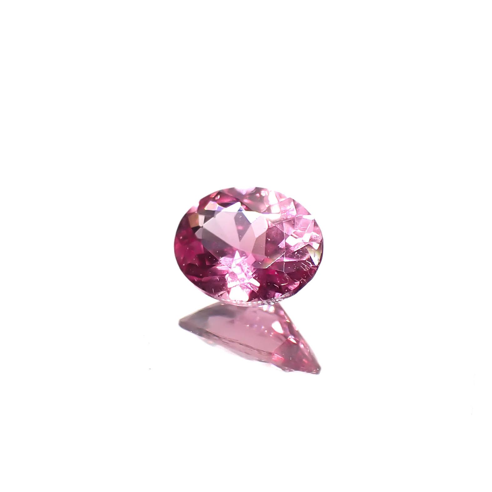 ピンクサファイア ビルマ/モザンビーク産 0.36ct[240929062]5.2x3.9mm前後